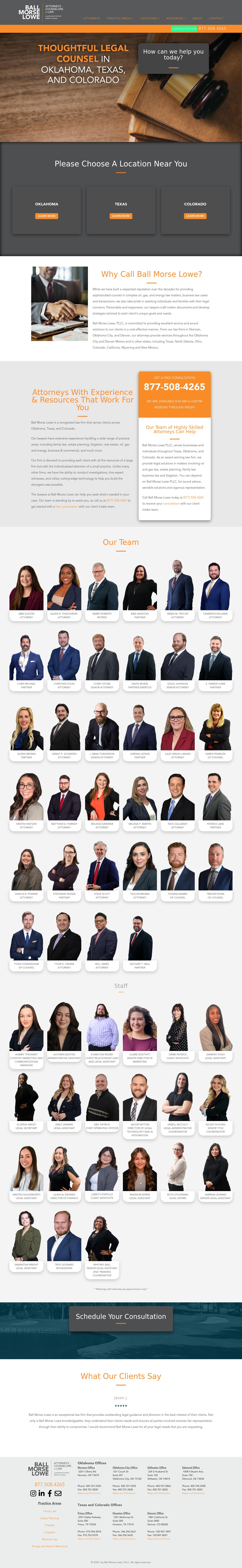 Ball & Morse, PLLC - Norman OK Lawyers