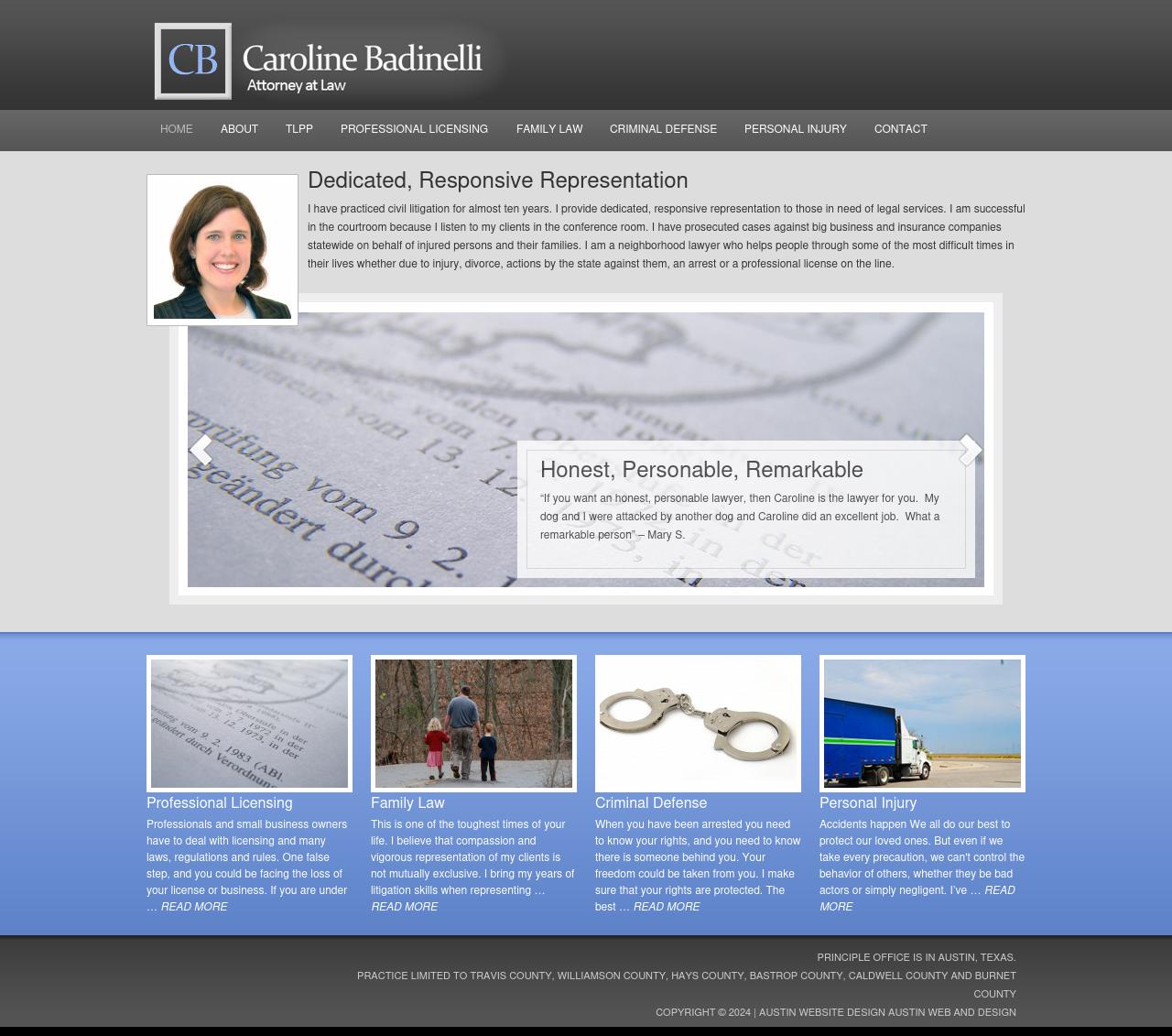 Caroline Badinelli - Austin TX Lawyers