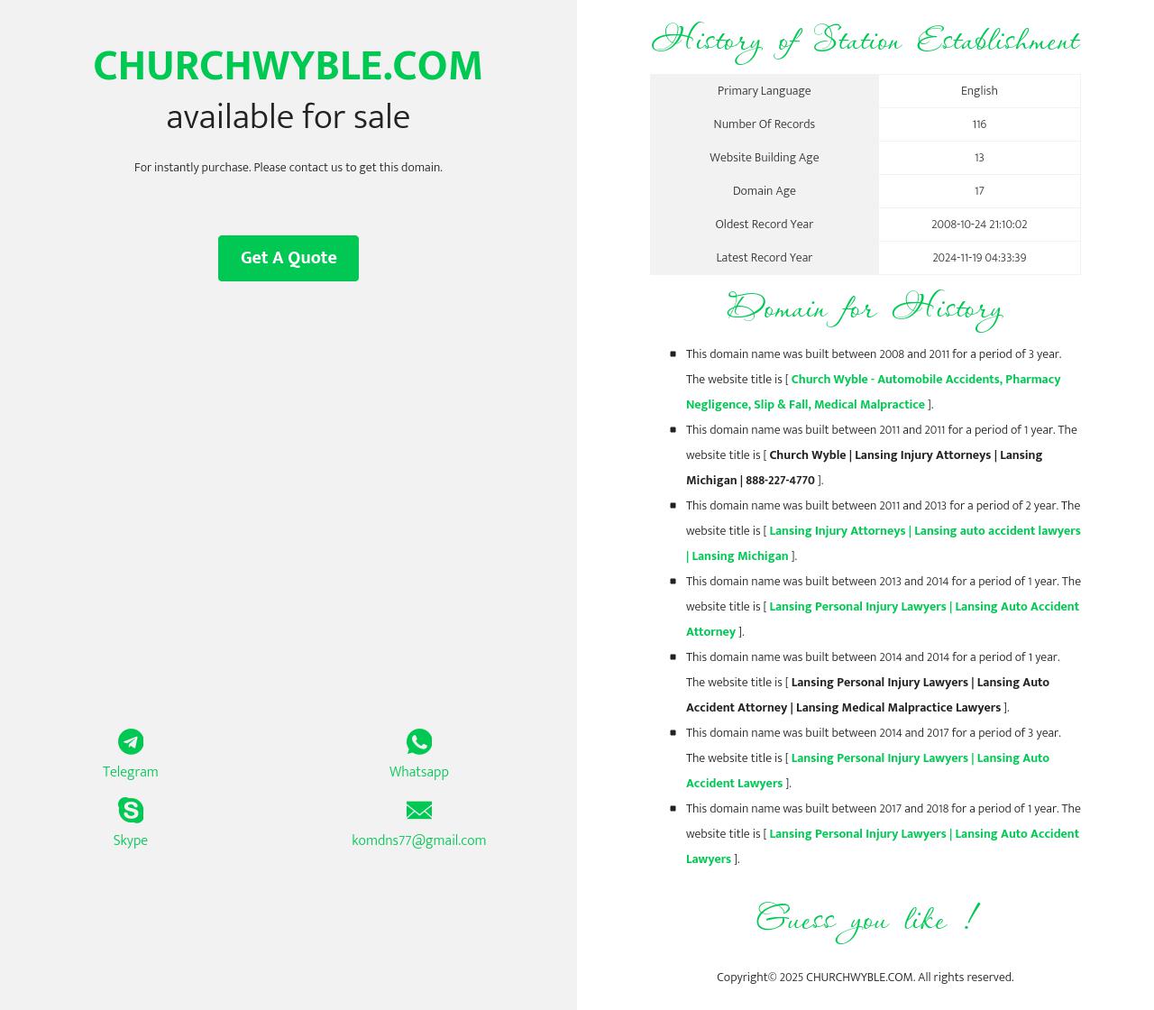 ChurchWyble, P.C. - Lansing MI Lawyers