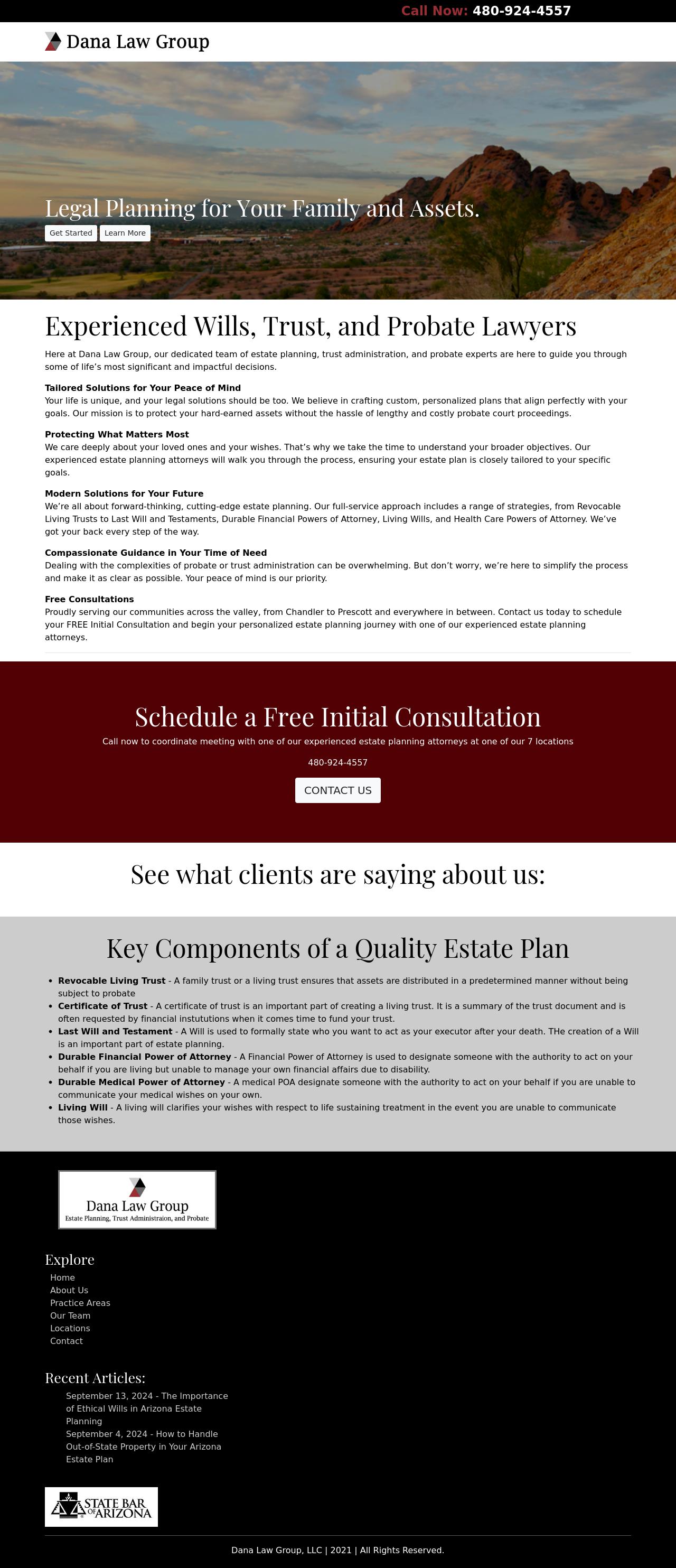 Dana Law Group, LLC - Chandler AZ Lawyers