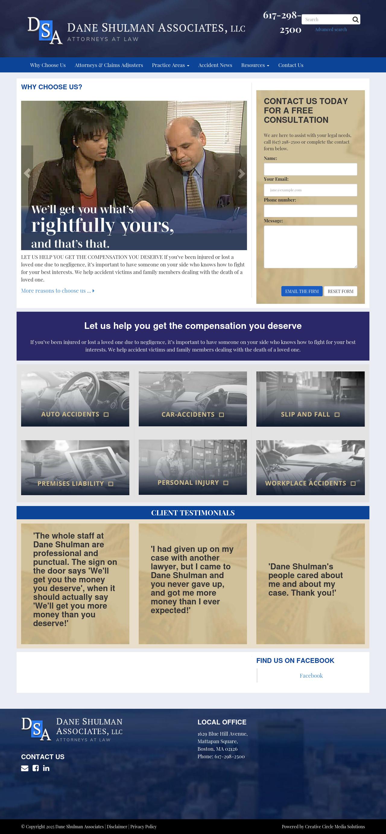 Dane Shulman Associates, LLC - Boston MA Lawyers