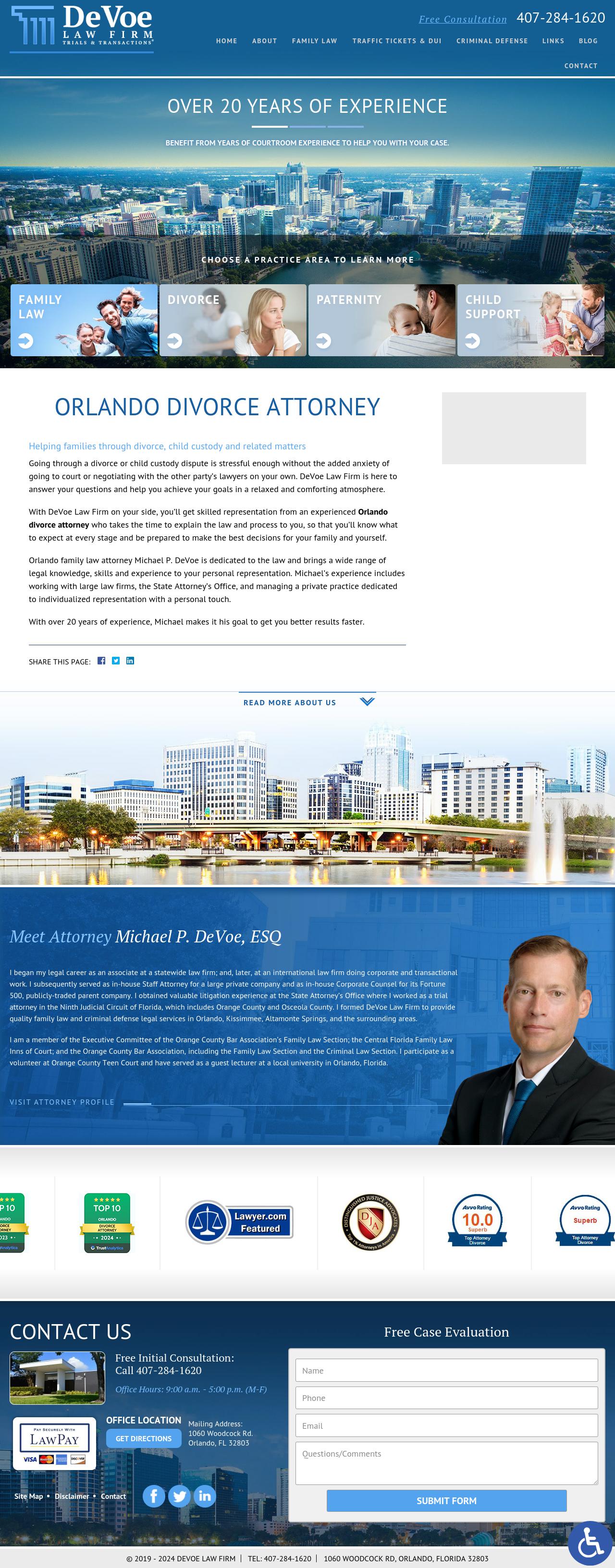 DeVoe Law Firm - Kissimmee FL Lawyers