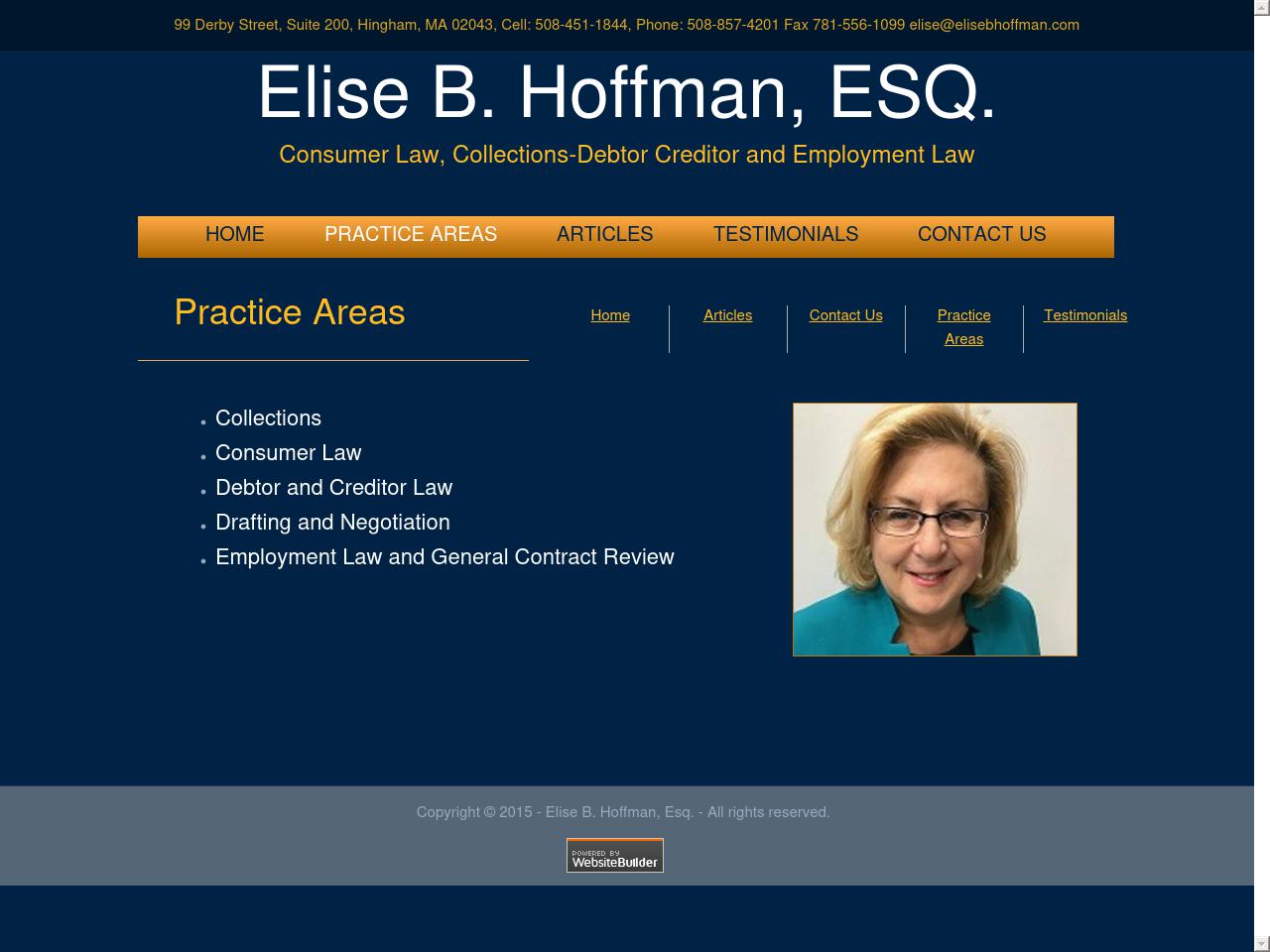 Elise B. Hoffman, Esq. - Andover MA Lawyers