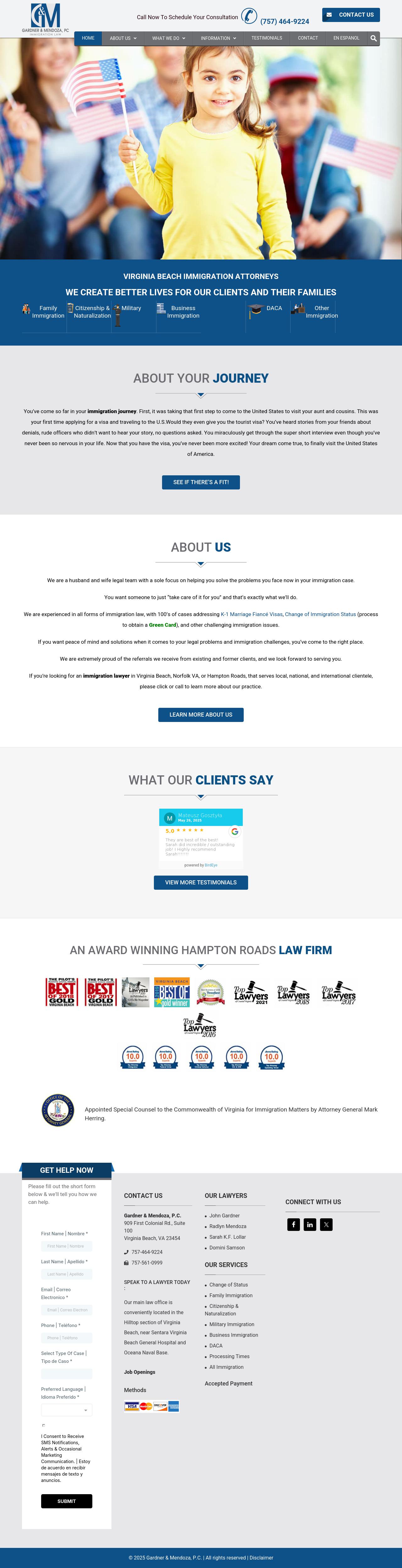 Gardner & Mendoza, PC - Virginia Beach VA Lawyers