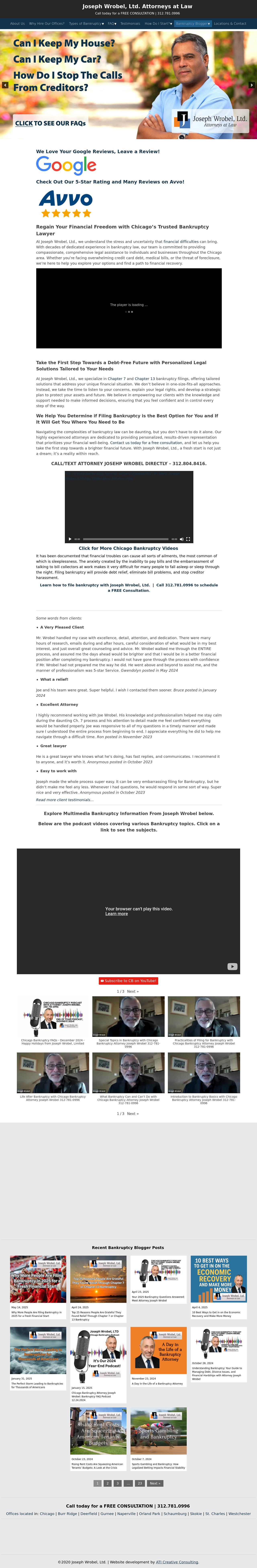 Joseph Wrobel, Ltd. - Naperville IL Lawyers