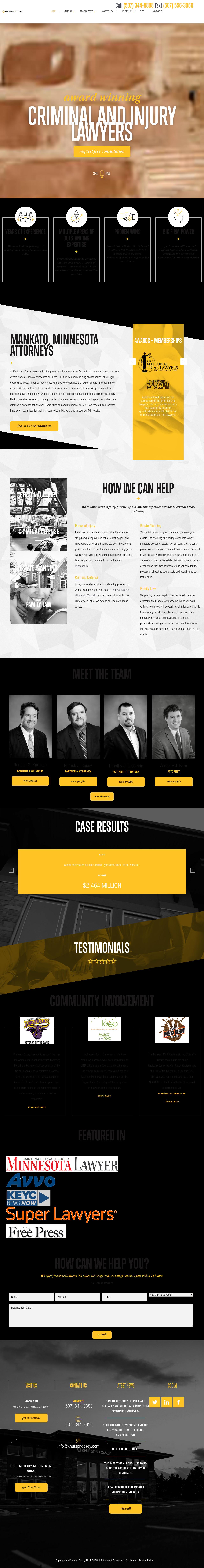 Knutson, Casey, Koberoski+Abed - Mankato MN Lawyers