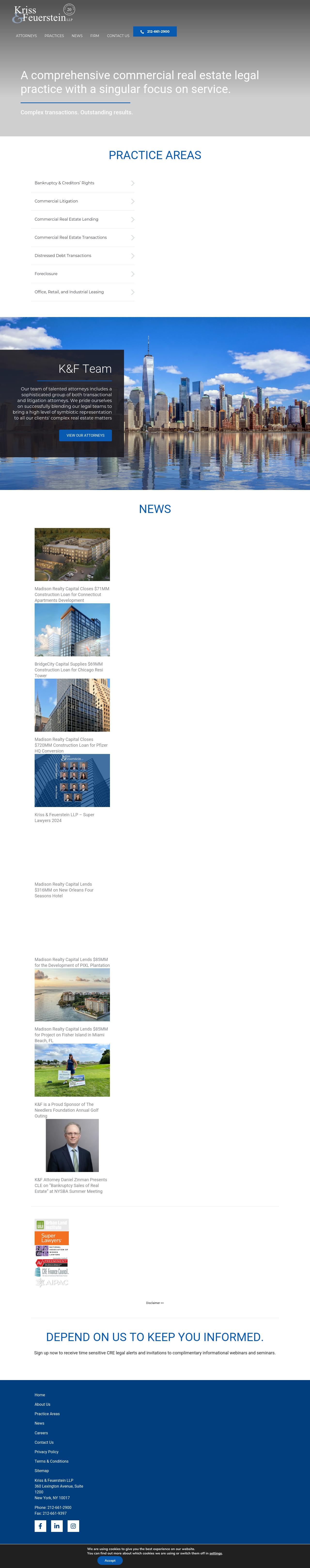 Kriss & Feuerstein, LLP - Hackensack NJ Lawyers