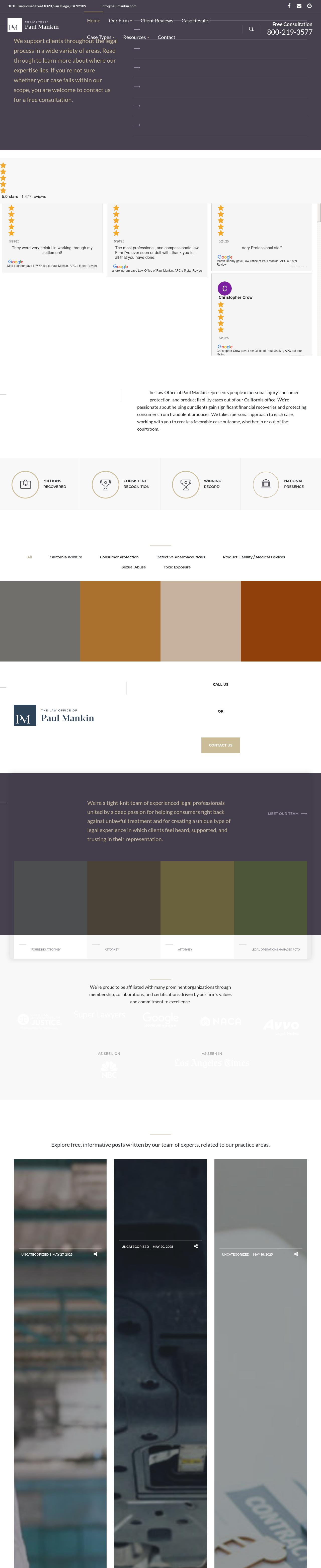 Law Office of Paul Mankin - Beverly Hills CA Lawyers