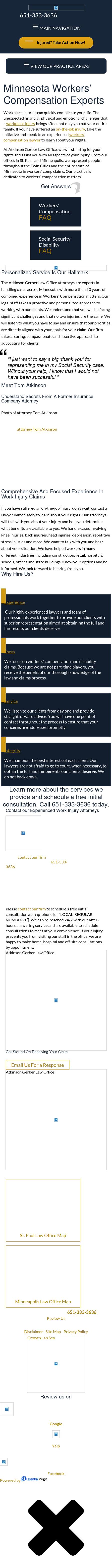 Atkinson Law Office, P.A. & Minnesota Disability - Saint Paul MN Lawyers