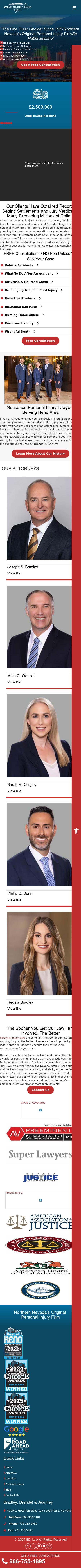 Bradley Drendel & Jeanney - Reno NV Lawyers