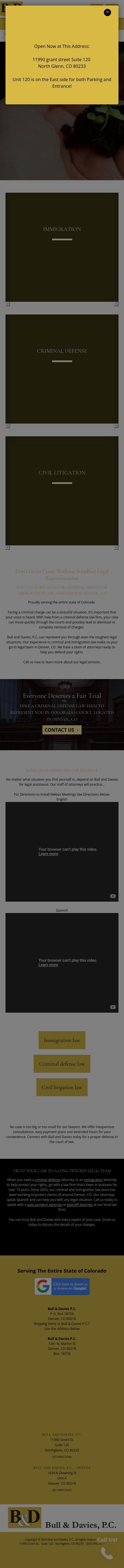 Bull & Davies, P.C. - Denver CO Lawyers