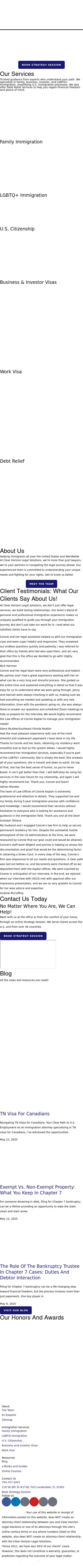 Law Offices of Connie Kaplan, P.A. - Fort Lauderdale FL Lawyers