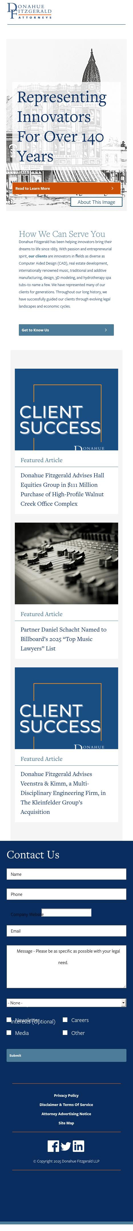 Donahue Fitzgerald LLP - Oakland CA Lawyers
