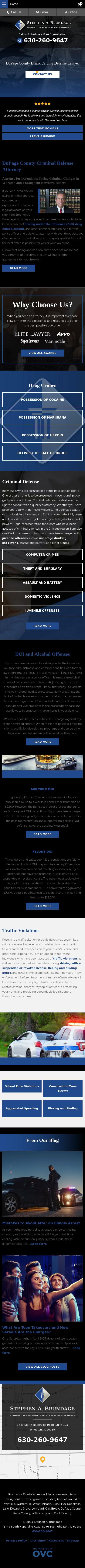 Law Office of Stephen A. Brundage - Wheaton IL Lawyers