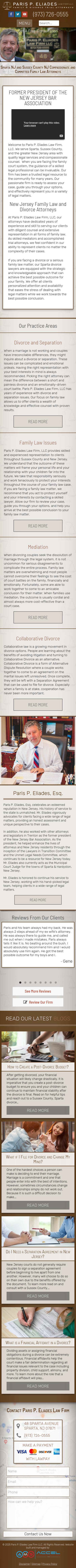 Paris P. Eliades Law Firm LLC - Sparta NJ Lawyers