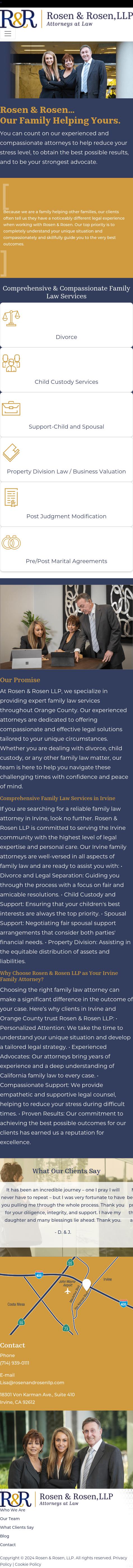 Rosen & Rosen, LLP - Orange CA Lawyers