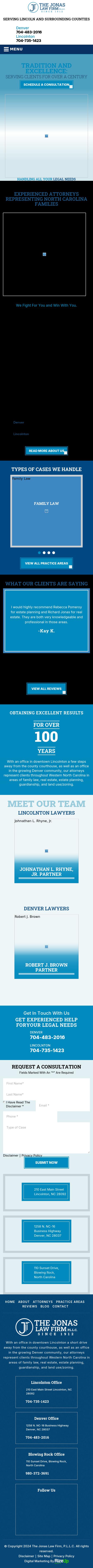 The Jonas Law Firm, P.L.L.C. - Denver NC Lawyers