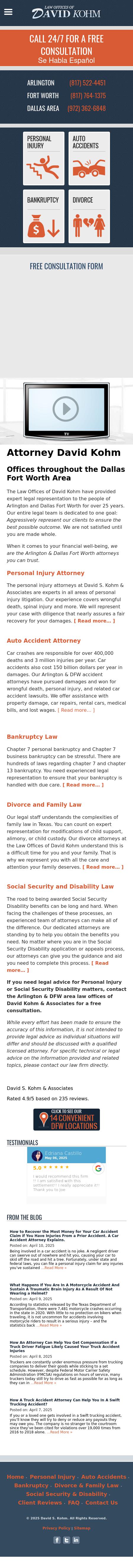 The Law Office of Dale A Burrows - Lewisville TX Lawyers
