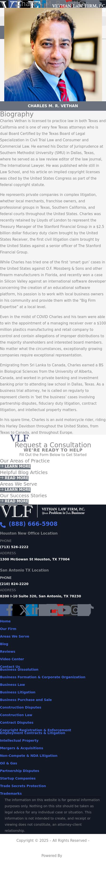 The Vethan Law Firm, P.C. - Houston TX Lawyers