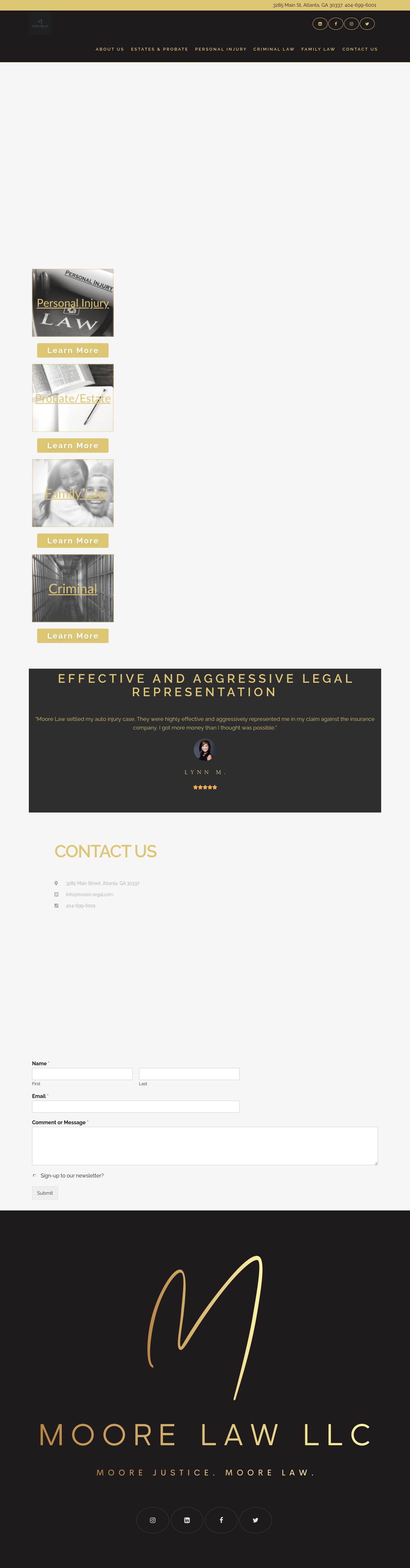 Moore Law LLC - Atlanta  GA Lawyers