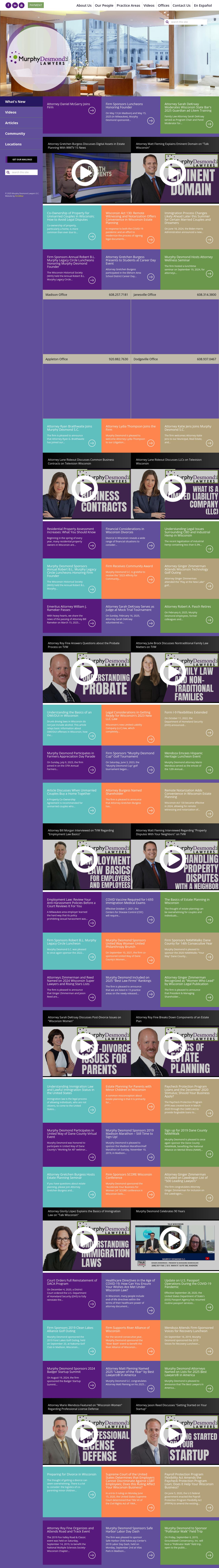 Murphy Desmond SC - Janesville WI Lawyers