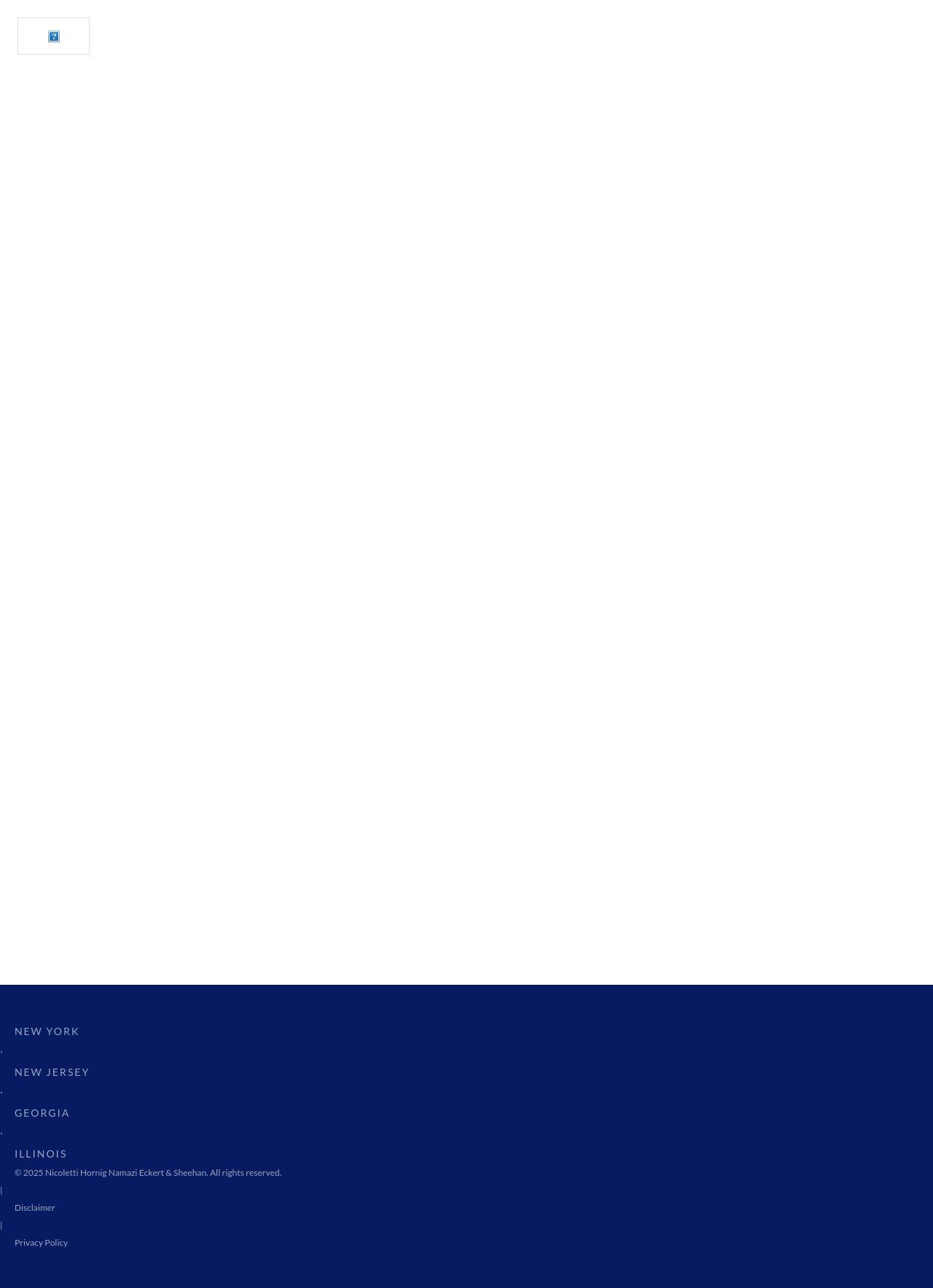 Nicoletti Hornig & Sweeney - Hackensack NJ Lawyers