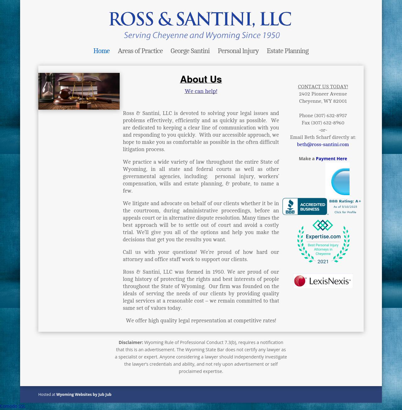 Ross Ross & Santini LLC - Cheyenne WY Lawyers