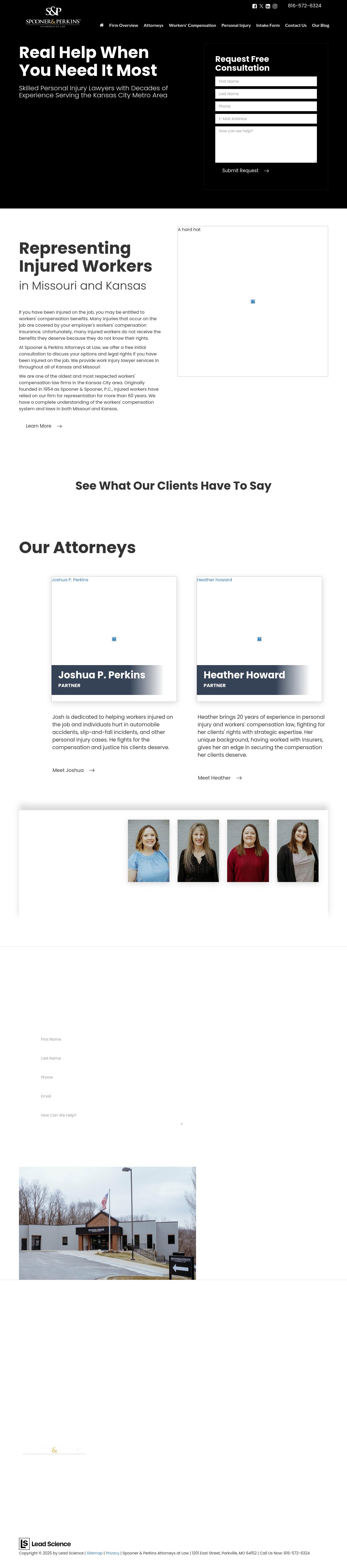 Spooner & Perkins, P.C. - Kansas City MO Lawyers