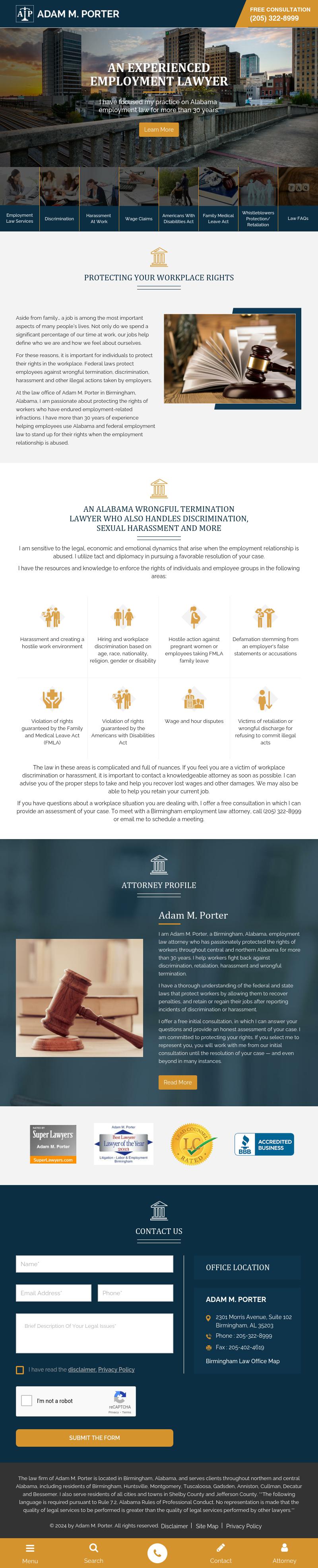 Adam M. Porter - Birmingham AL Lawyers