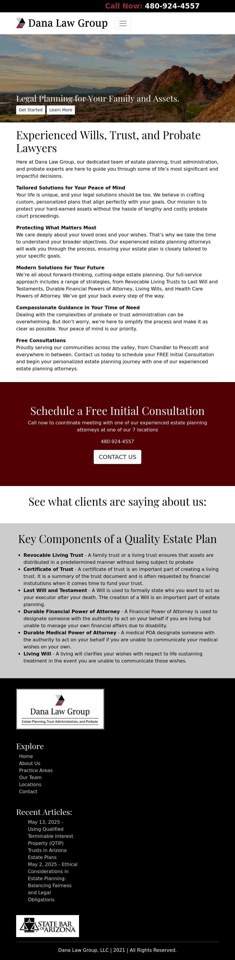Dana Law Group, LLC - Scottsdale AZ Lawyers