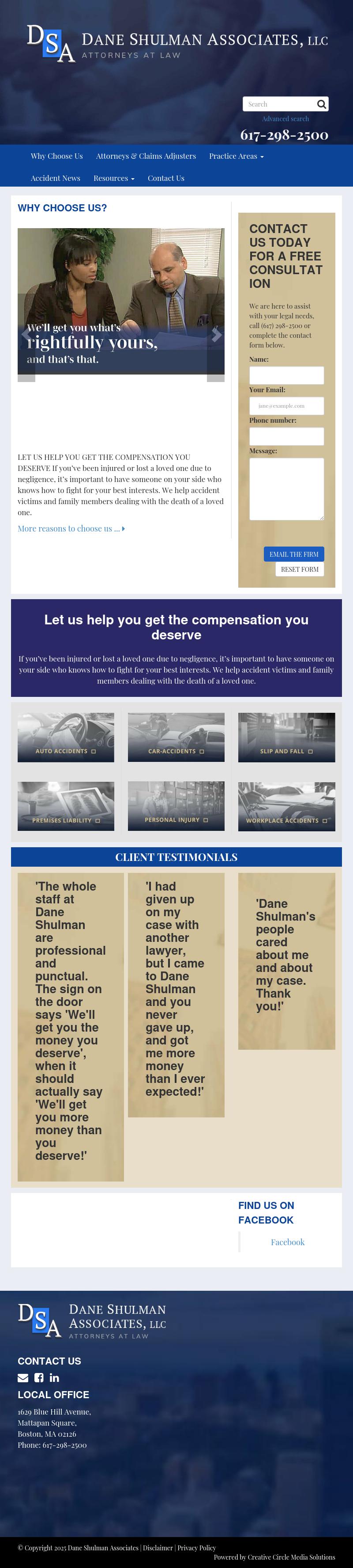 Dane Shulman Associates, LLC - Boston MA Lawyers