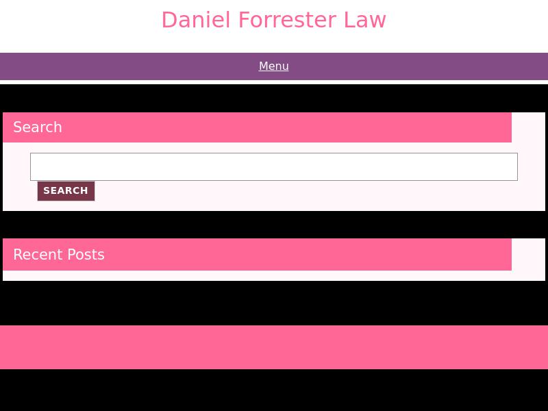 Daniel Forrester Law Office - Clinton TN Lawyers