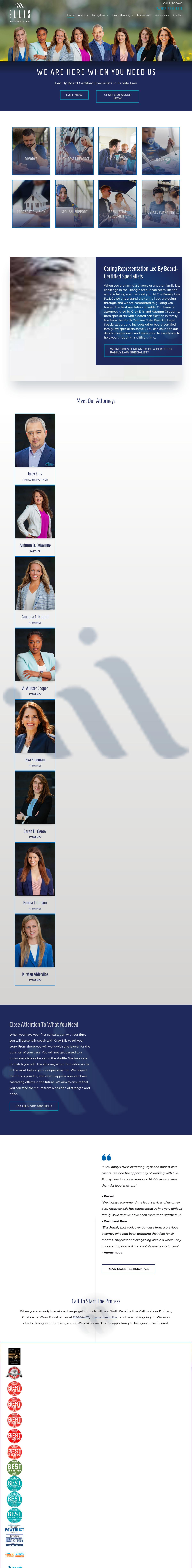 Ellis Family Law, P.L.L.C. - Durham NC Lawyers