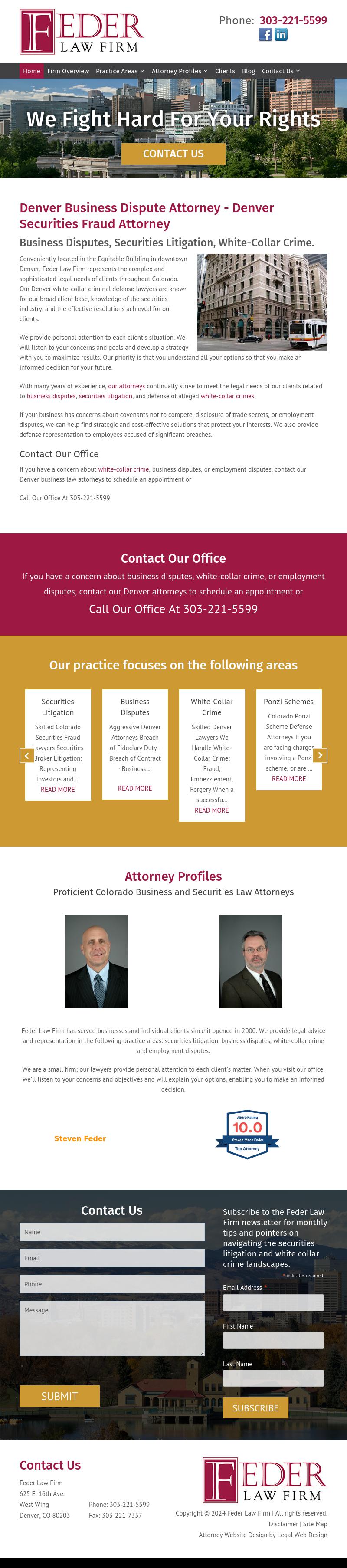 Feder Law Firm - Denver CO Lawyers