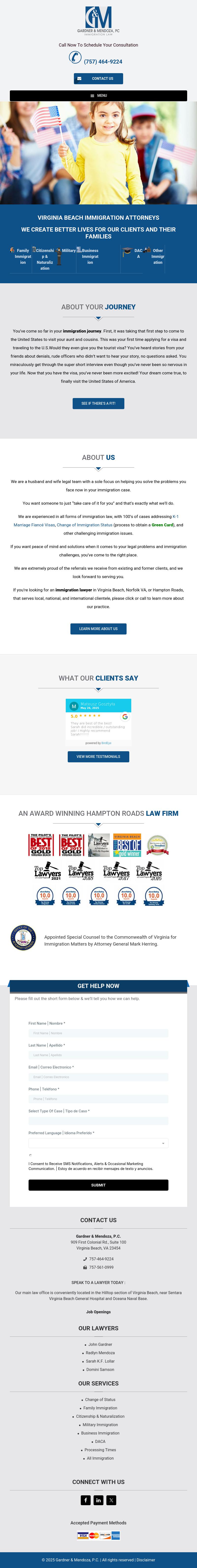 Gardner & Mendoza, PC - Virginia Beach VA Lawyers