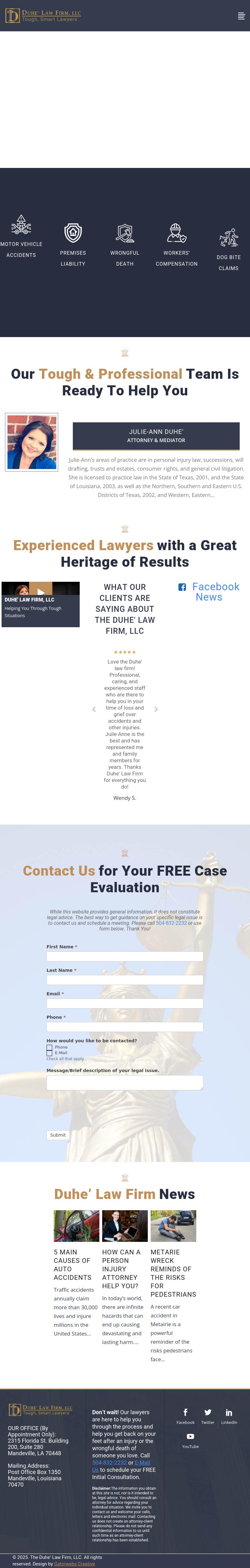 Keating Law Firm, LLC - Metairie LA Lawyers