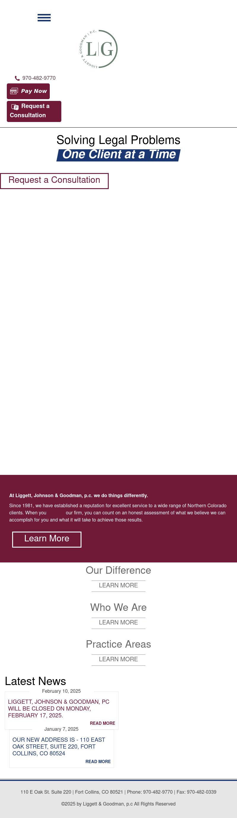 Liggett, Smith & Johnson, P.C. - Fort Collins CO Lawyers