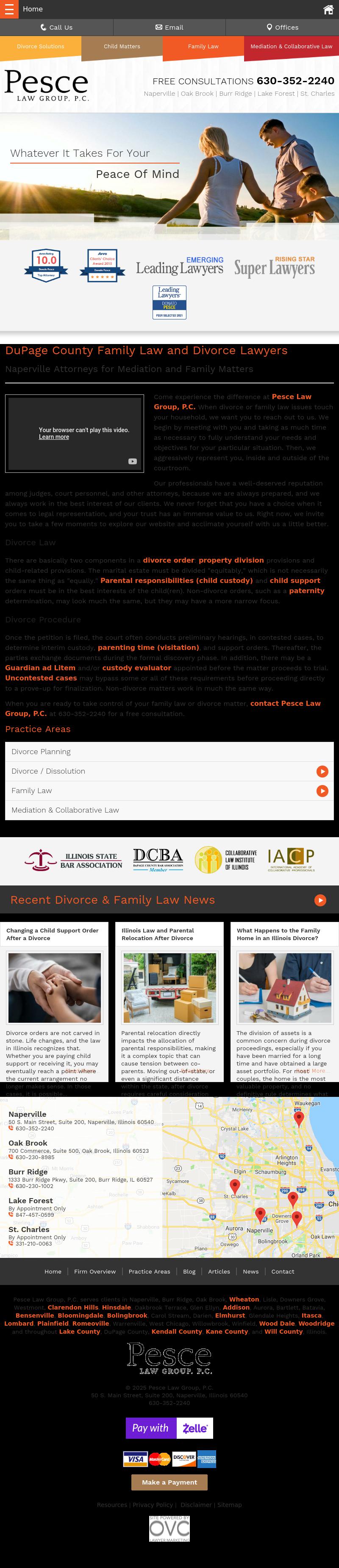 Pesce Law Group, P.C. - Naperville IL Lawyers