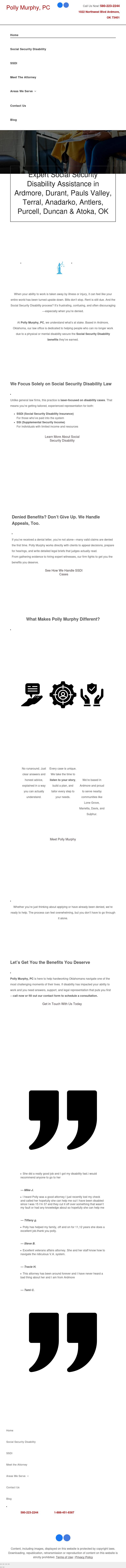 Polly Murphy, PC - Ardmore OK Lawyers