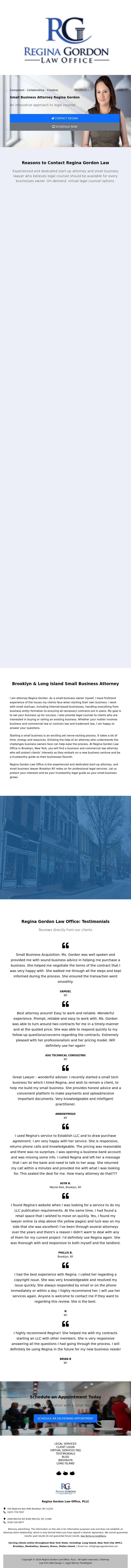 Regina Gordon Law Office - Brooklyn NY Lawyers