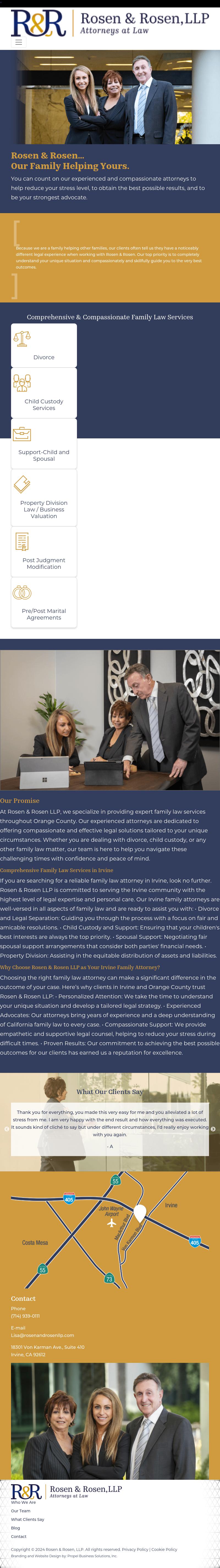 Rosen & Rosen, LLP - Orange CA Lawyers