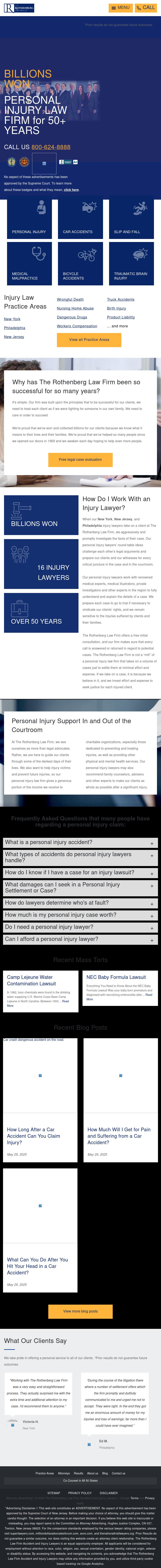 The Rothenberg Law Firm LLP - Hackensack NJ Lawyers