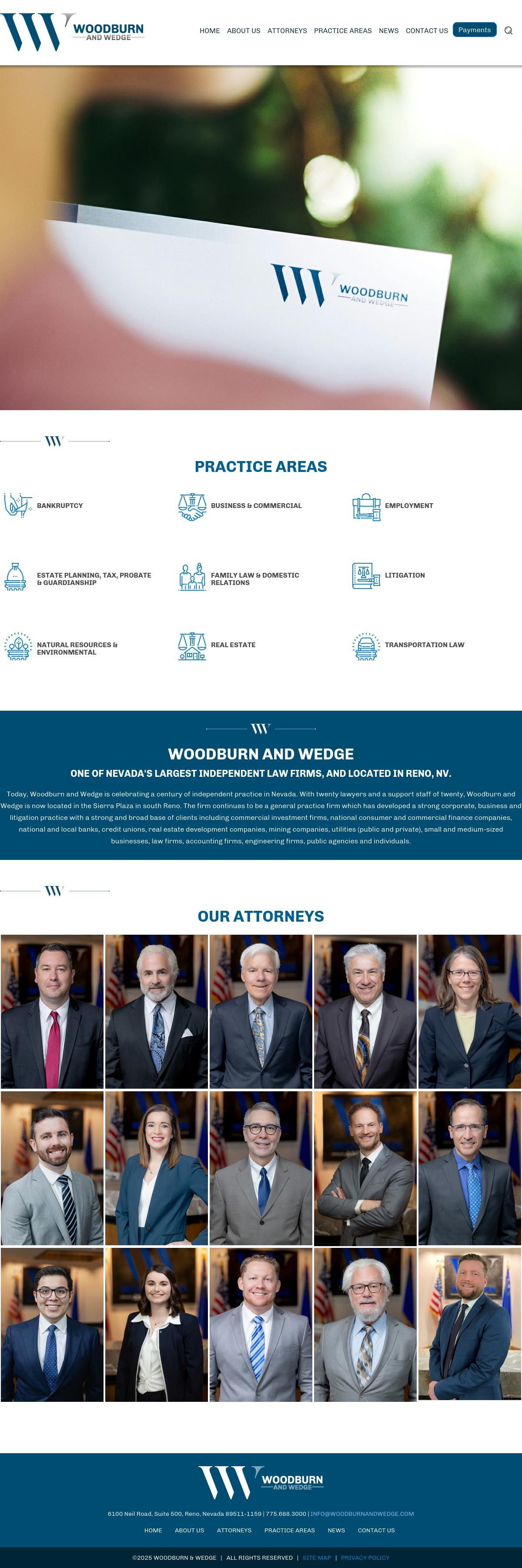 Woodburn & Wedge - Reno NV Lawyers