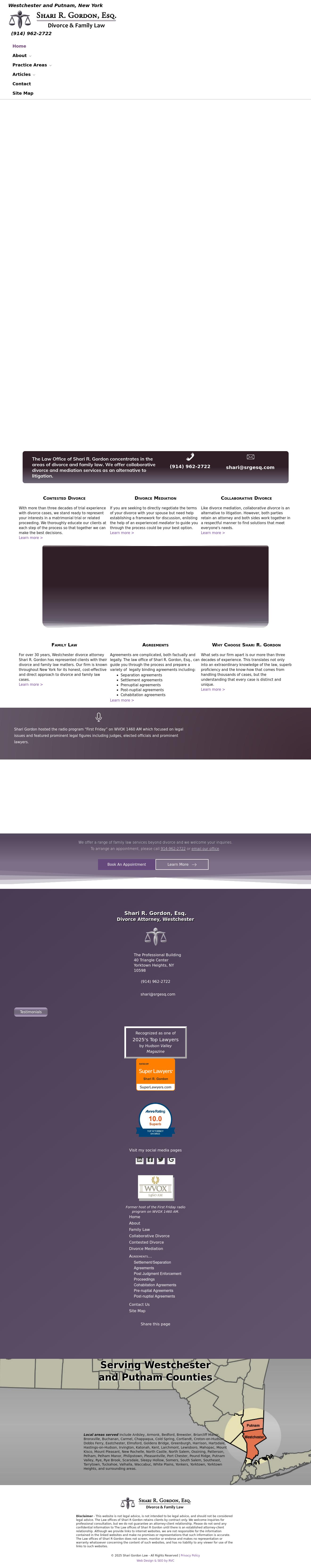 The Law Offices of Shari R. Gordon - White Plains NY Lawyers