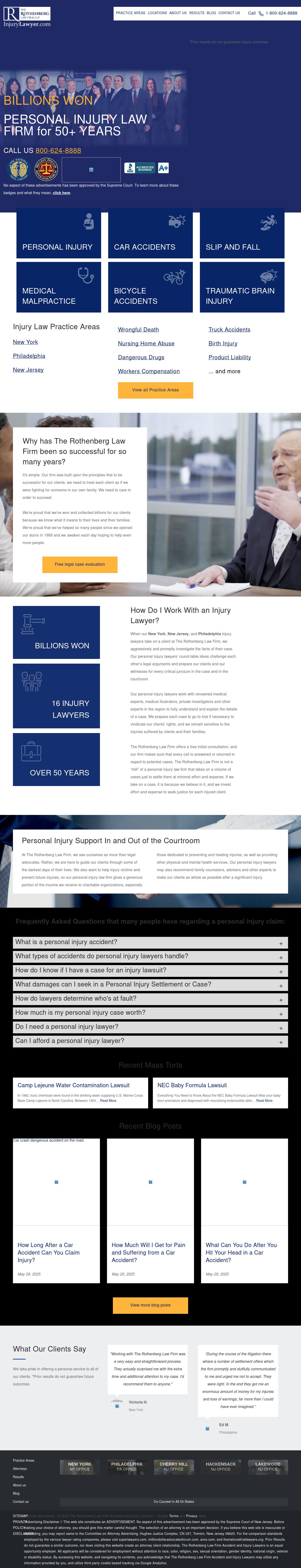 The Rothenberg Law Firm LLP - Hackensack NJ Lawyers