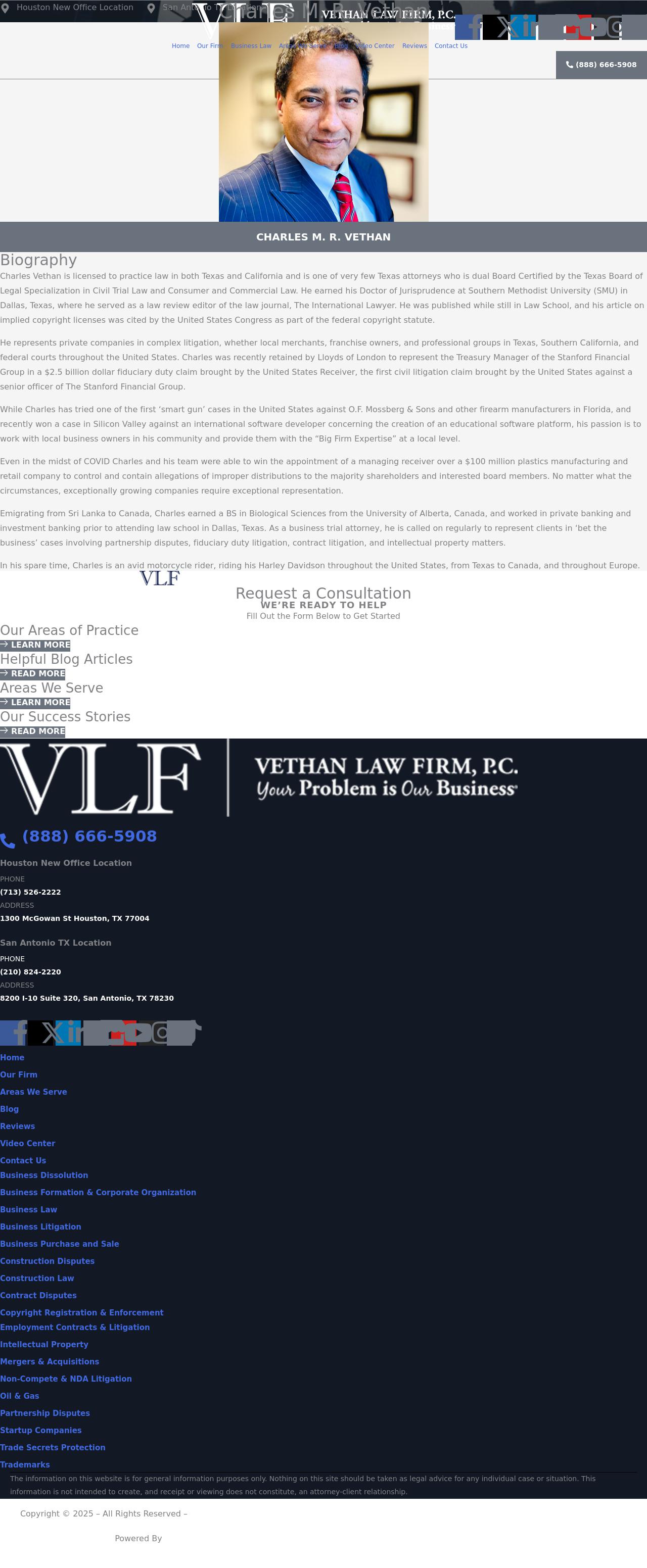 The Vethan Law Firm, P.C. - Houston TX Lawyers