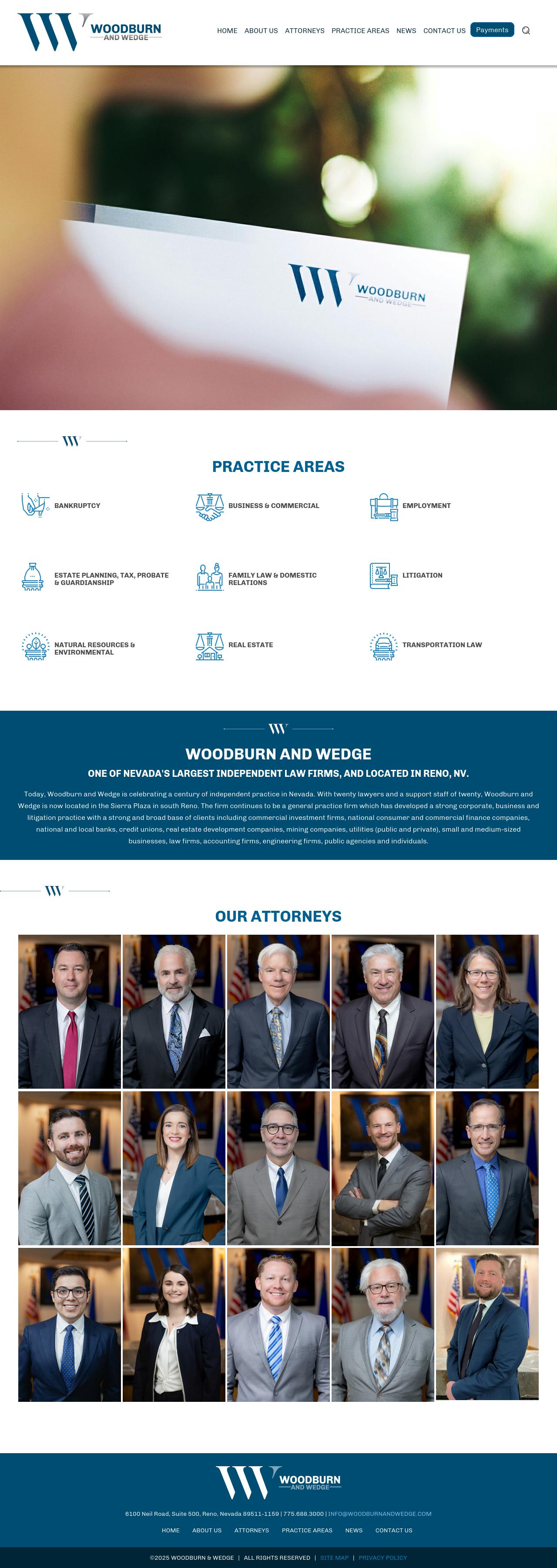 Woodburn & Wedge - Reno NV Lawyers
