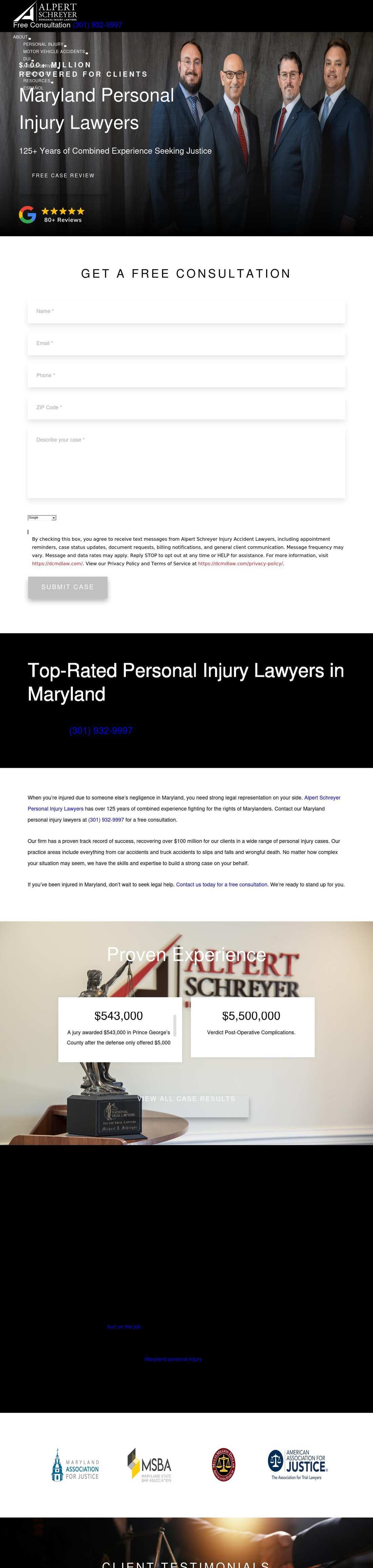 Alpert Schreyer - Lexington Park MD Lawyers