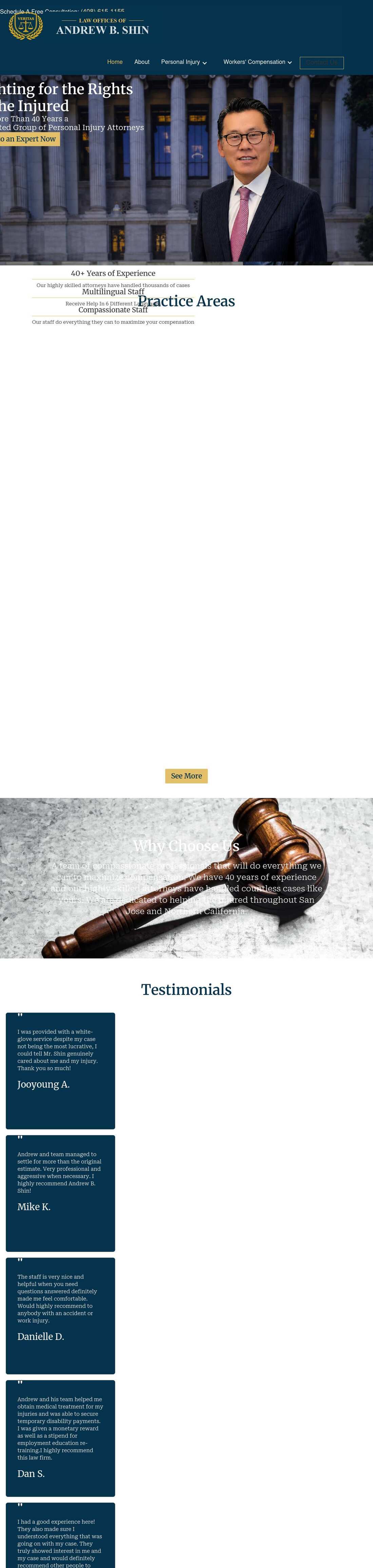 Law Offices of Andrew B. Shin - San Francisco CA Lawyers