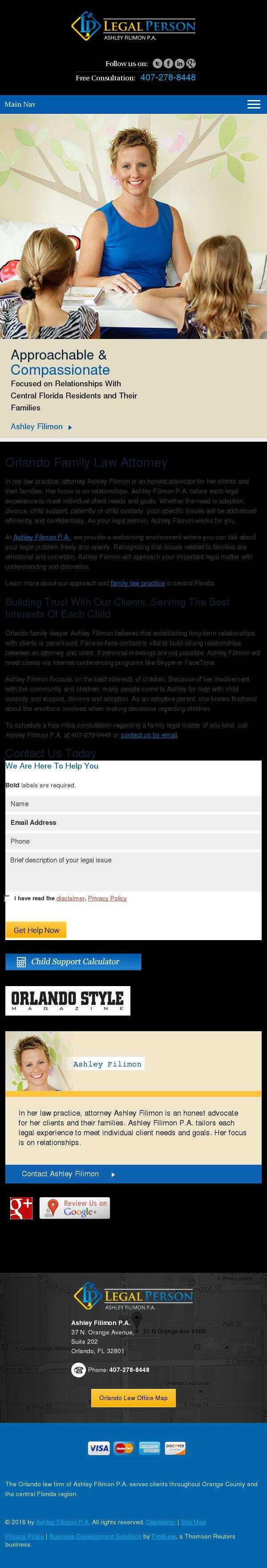 Ashley Filimon P.A. - Orlando FL Lawyers